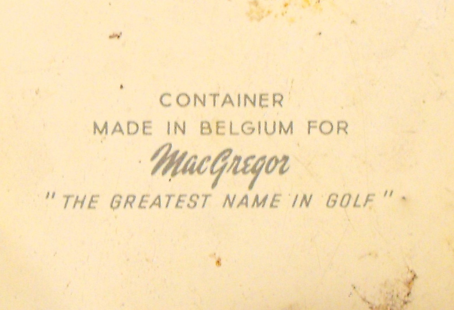 (2) Vintage Sport Tins, Baseball & Golf