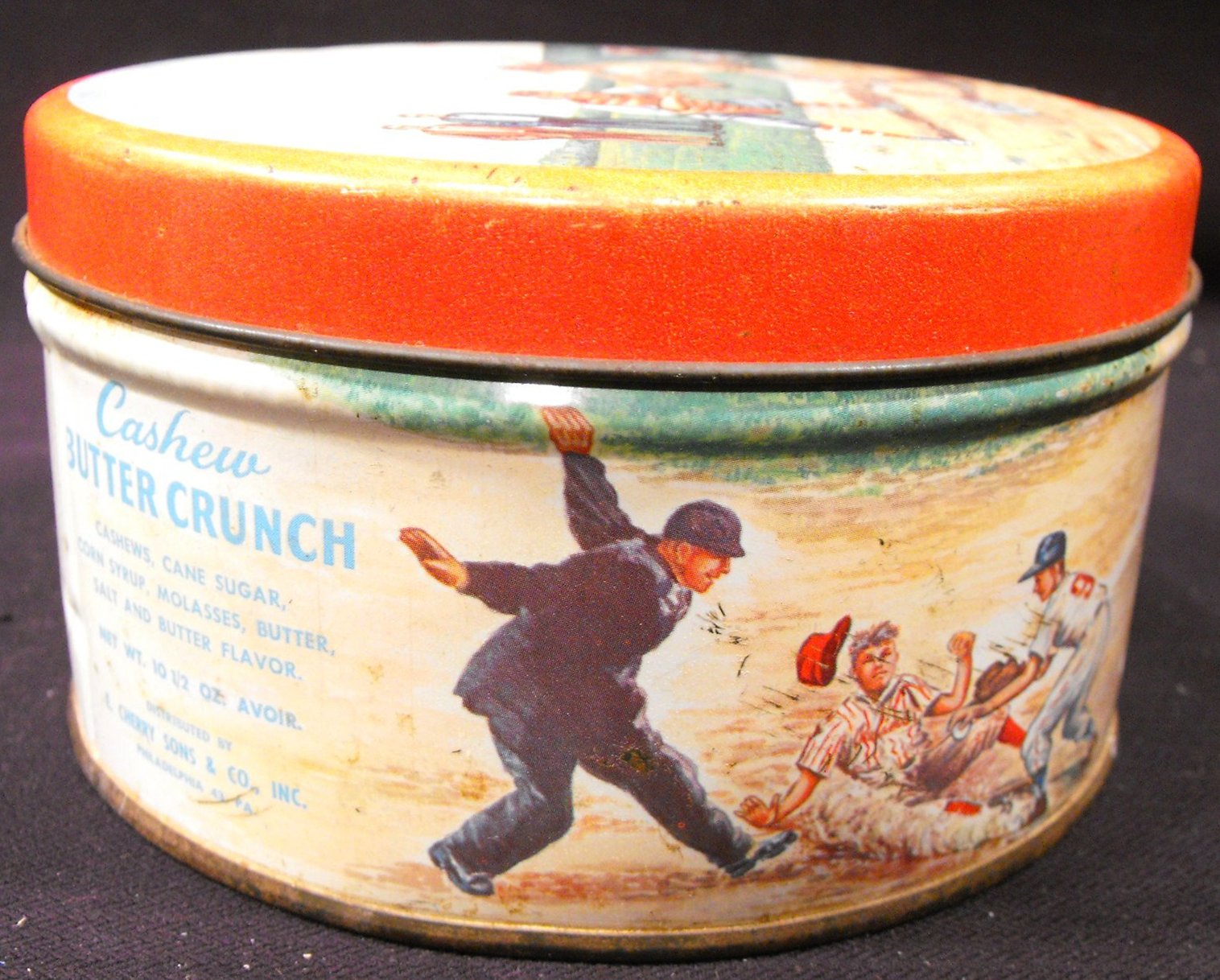 (2) Vintage Sport Tins, Baseball & Golf