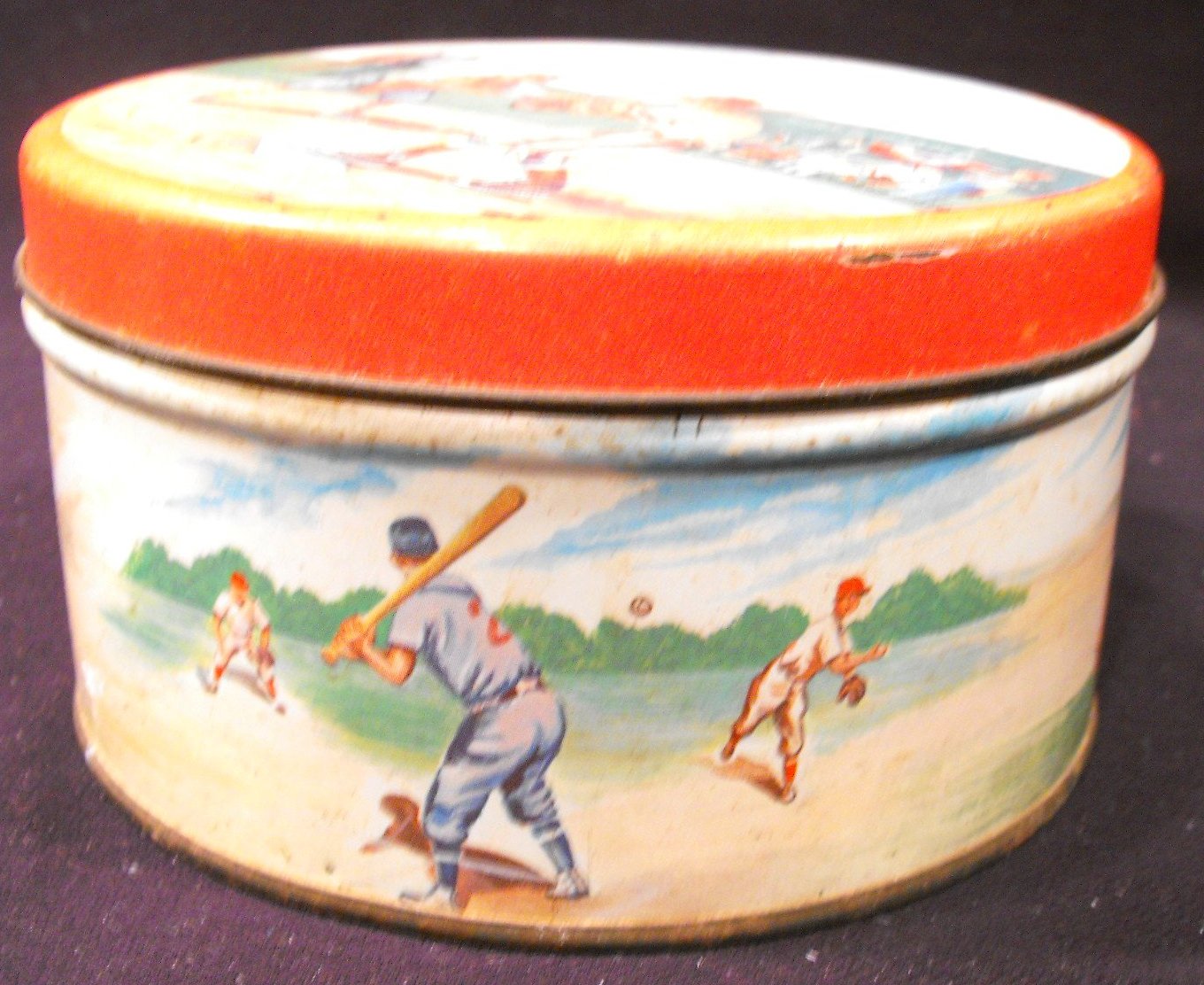 (2) Vintage Sport Tins, Baseball & Golf