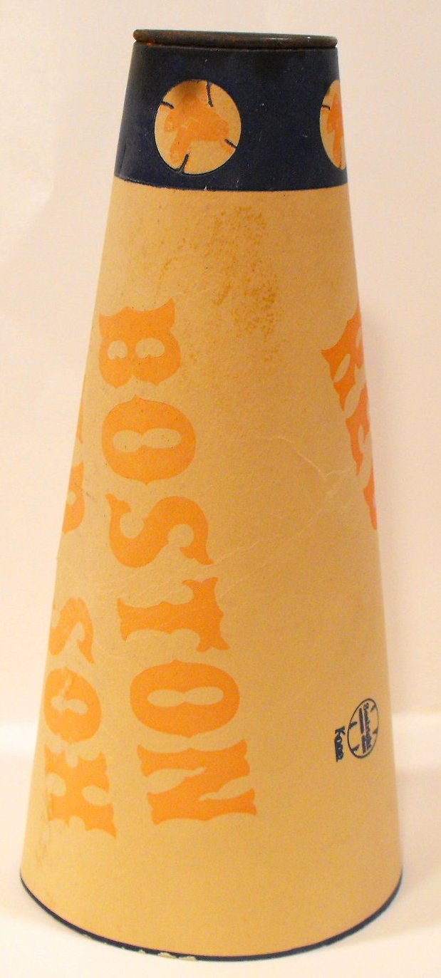 Vintage Pinball Baseball Game With Boston Red Sox Popcorn Megaphone