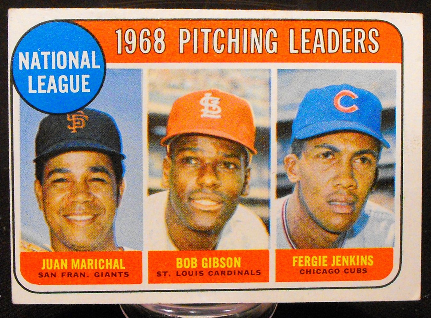 (4) 1960s Topps Baseball Cards NL & AL Leader Cards