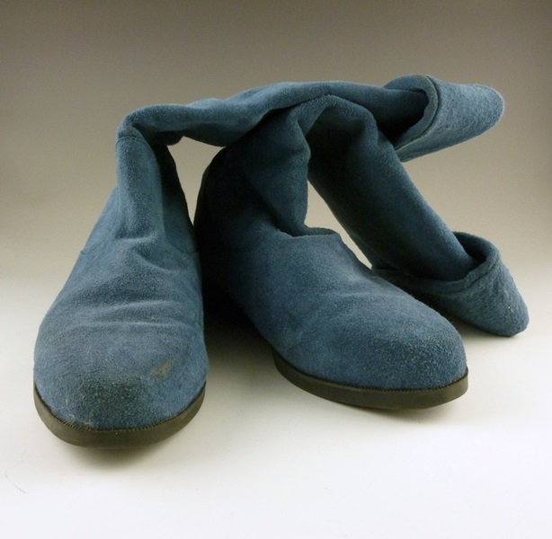 Two Pair of Jack Sprat Suede Mid Calf Boots