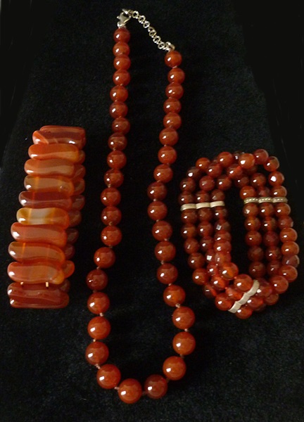 Red Naural Stone Jewelry