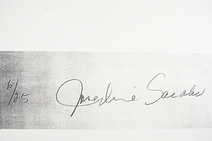 Josephine Sacabo Framed and Signed Photography "El Arbolito"