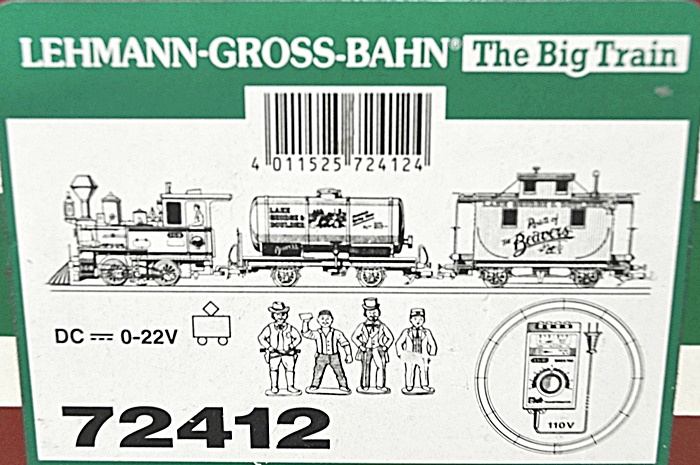 LGB Indoor/Outdoor Train Set Model #72412