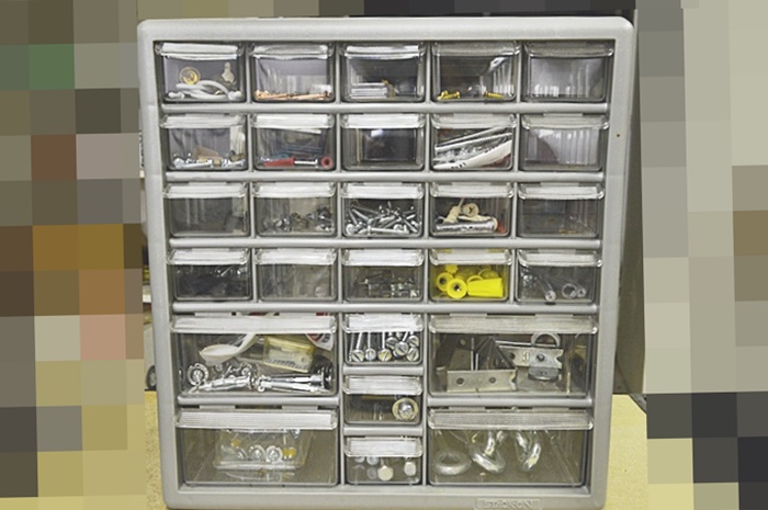 Craftsman 4-DrawerTool Caddy and Mini Nail/Screw Organizer