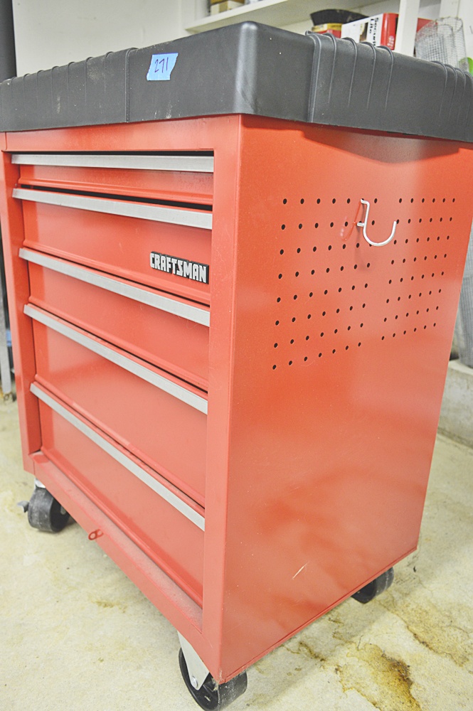 Craftsman 4-DrawerTool Caddy and Mini Nail/Screw Organizer