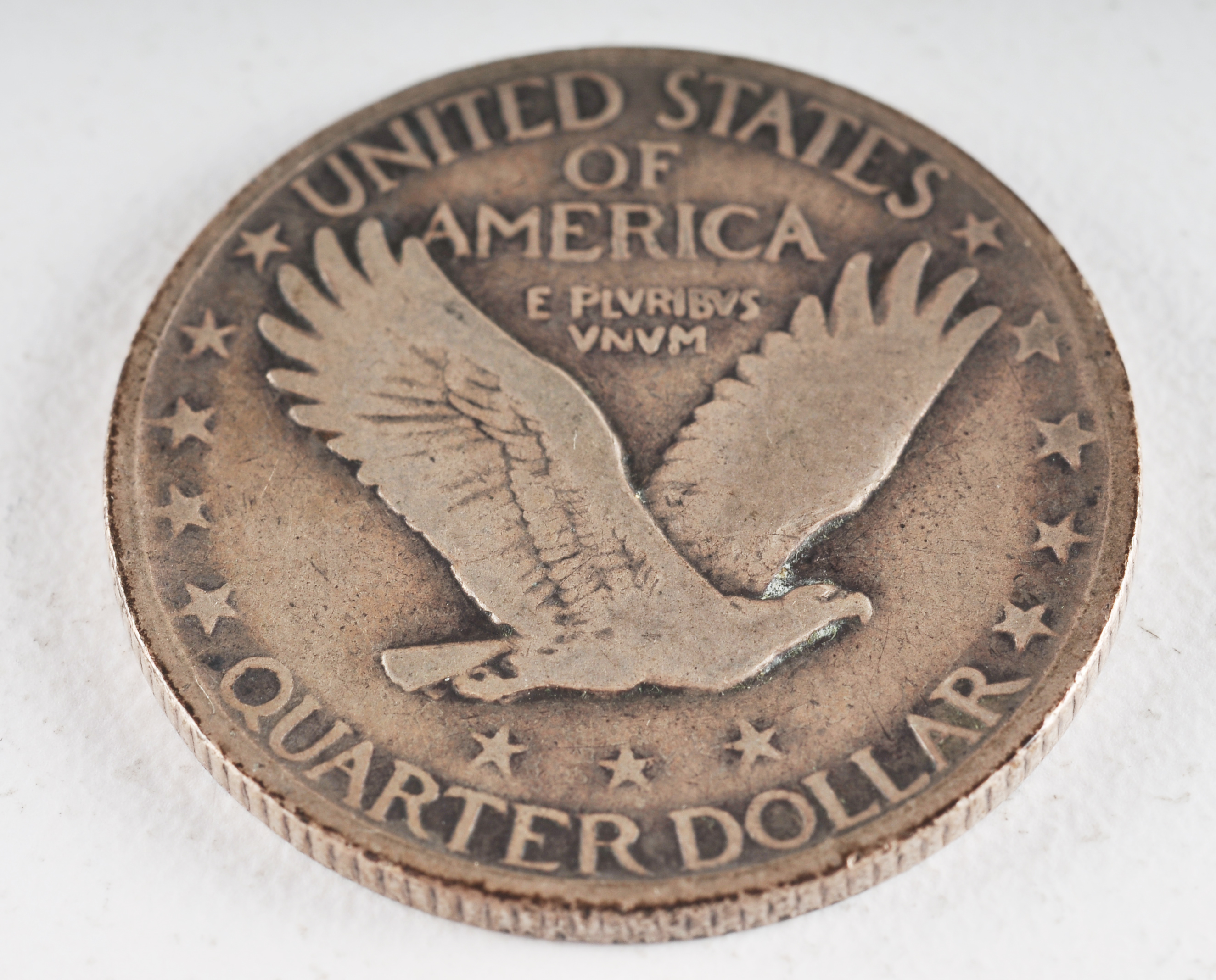 Group of (5) silver Standing Liberty quarters including the following: 1925, 1927, 1929 S, 1930, and 1930 S