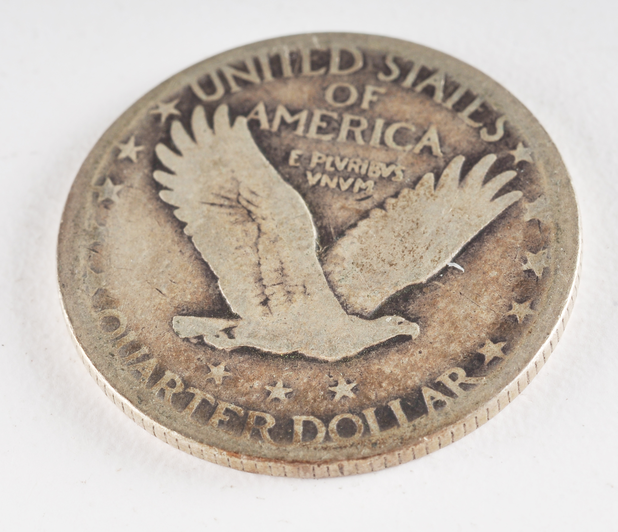 Group of (5) silver Standing Liberty quarters including the following: 1925, 1926, 1927, 1928 D, and 1928 S