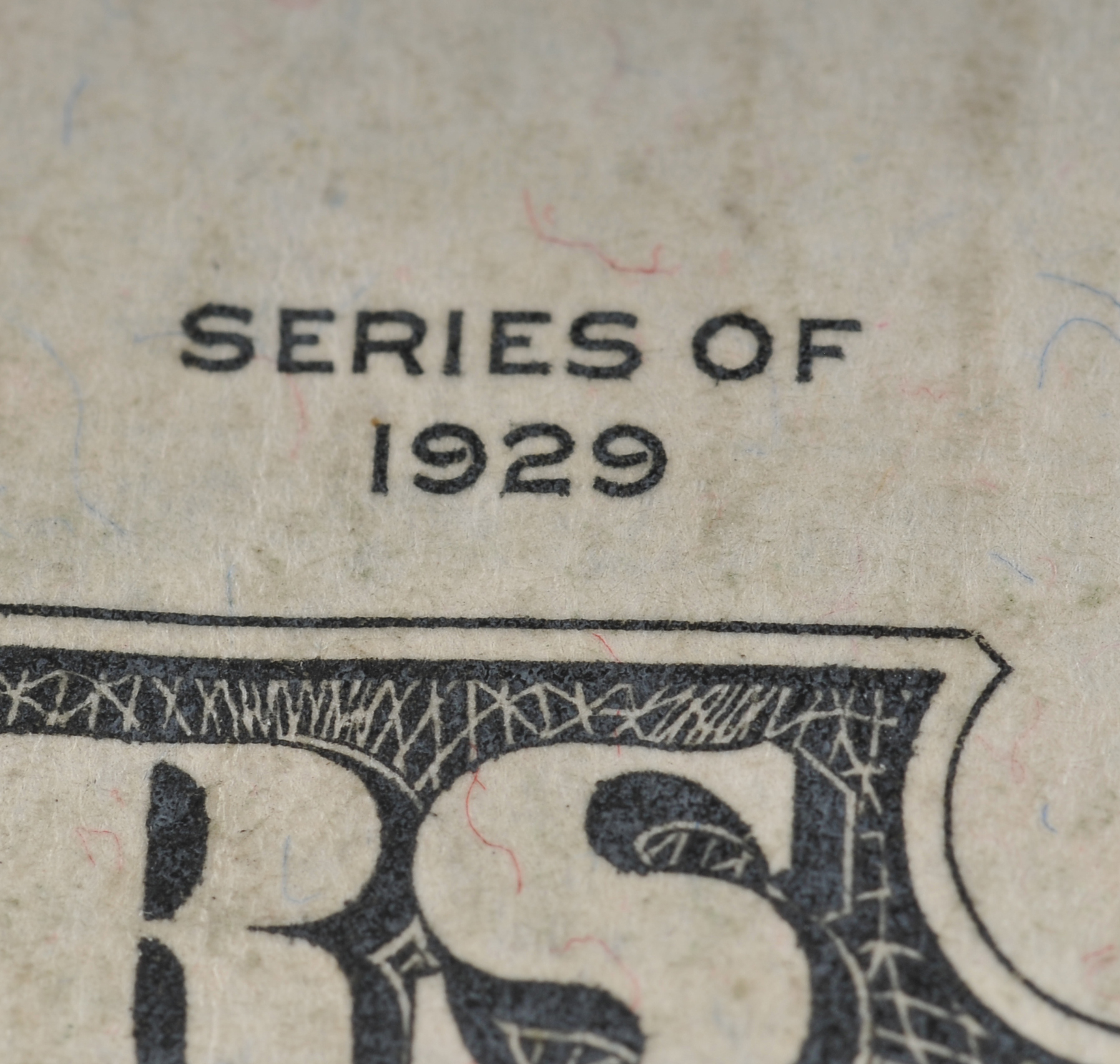 1929 Ten dollar National Currency note with red seal