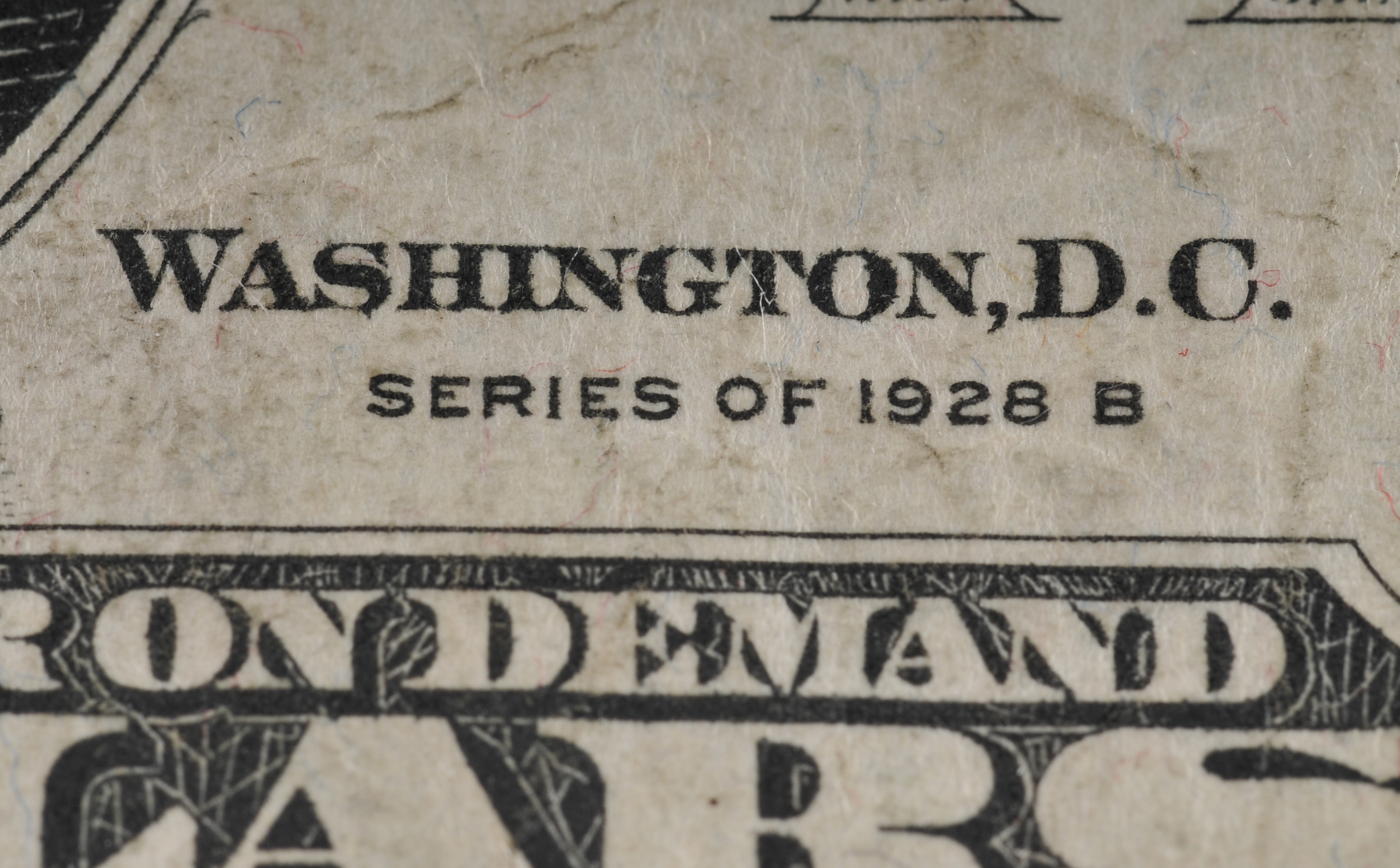 1928 B Ten Dollar Federal Reserve Note with Green seal