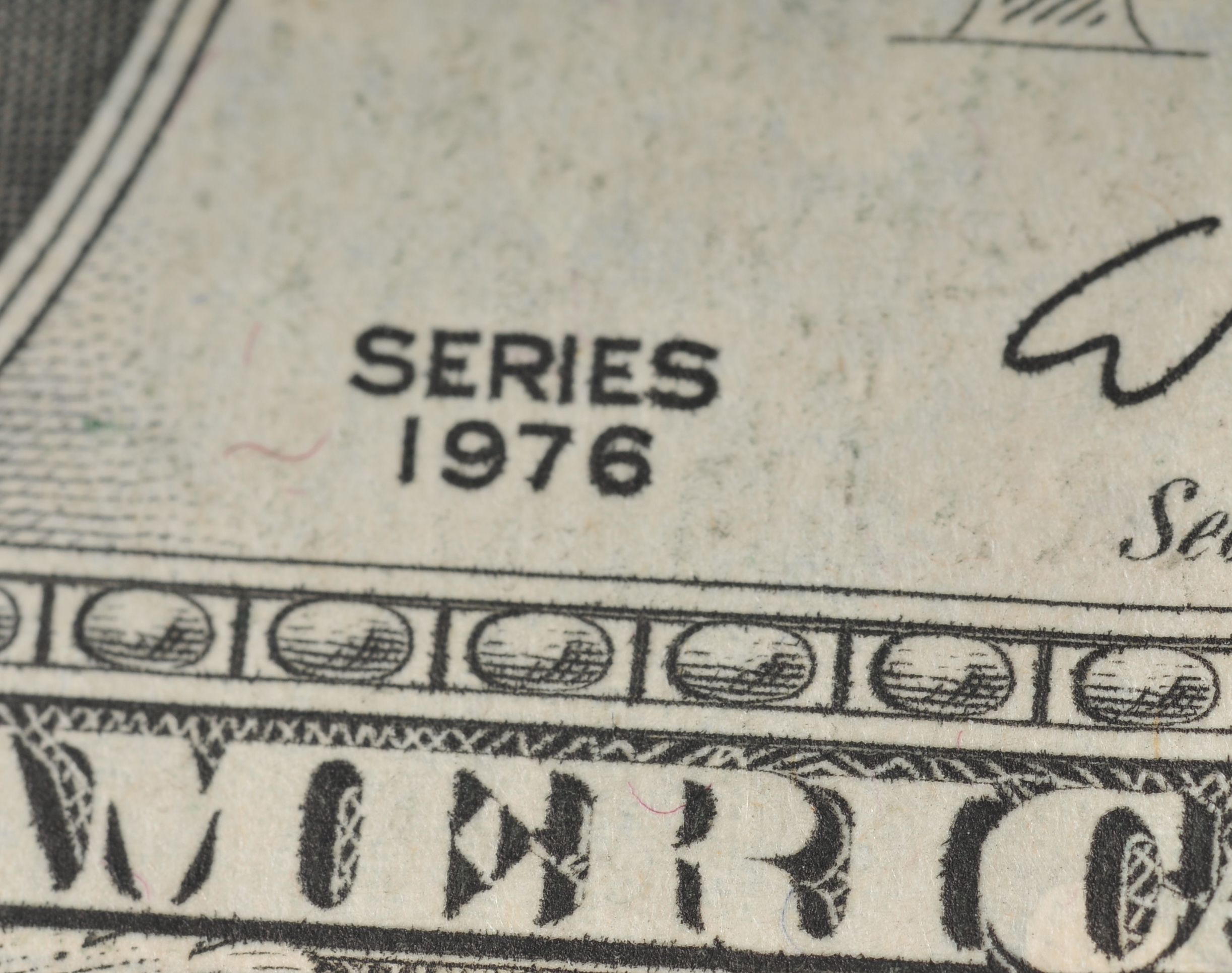 Group of (10) green seal 1976 Bicentennial Two dollar bills