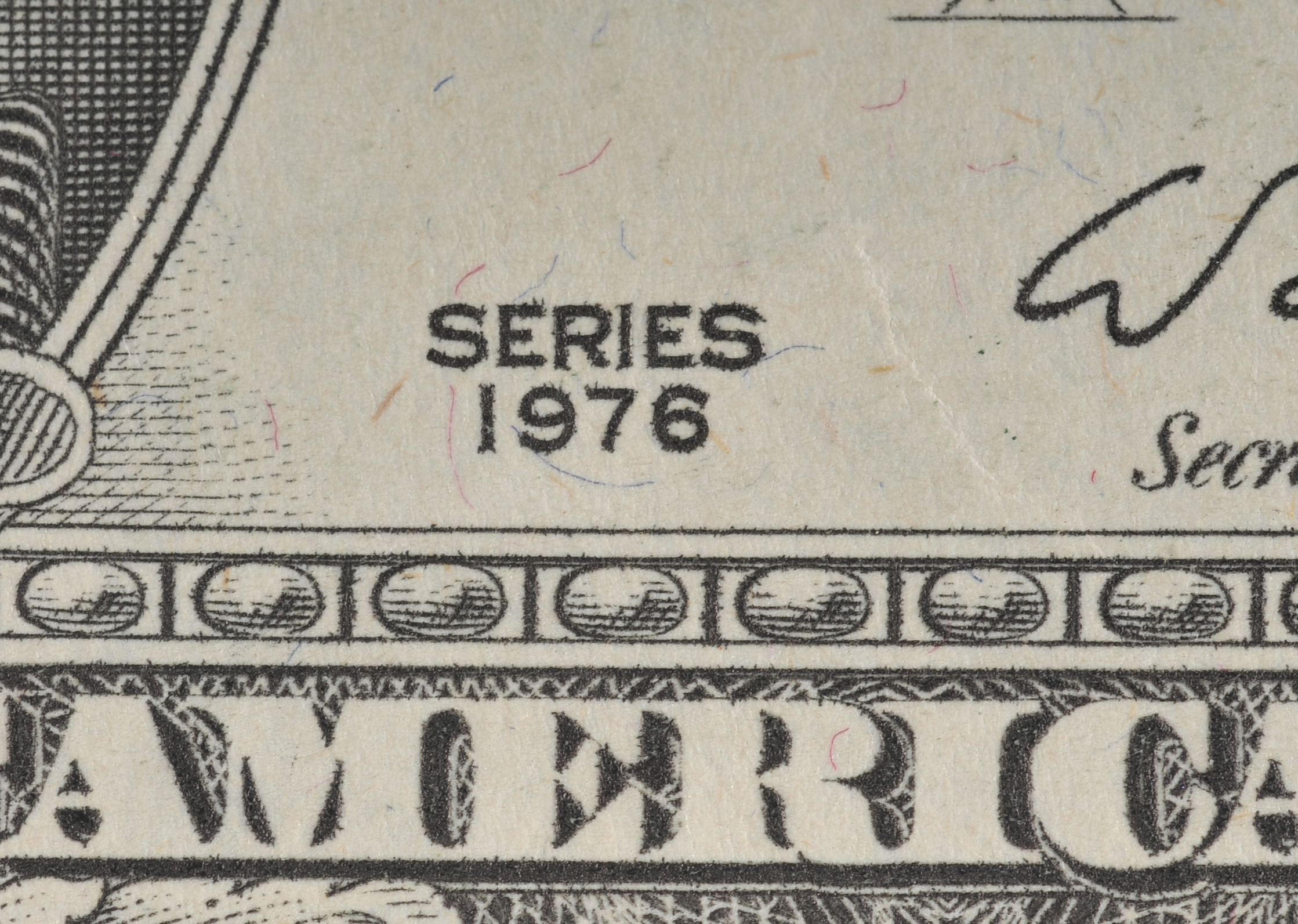 Group of (10) green seal 1976 Bicentennial Two dollar bills