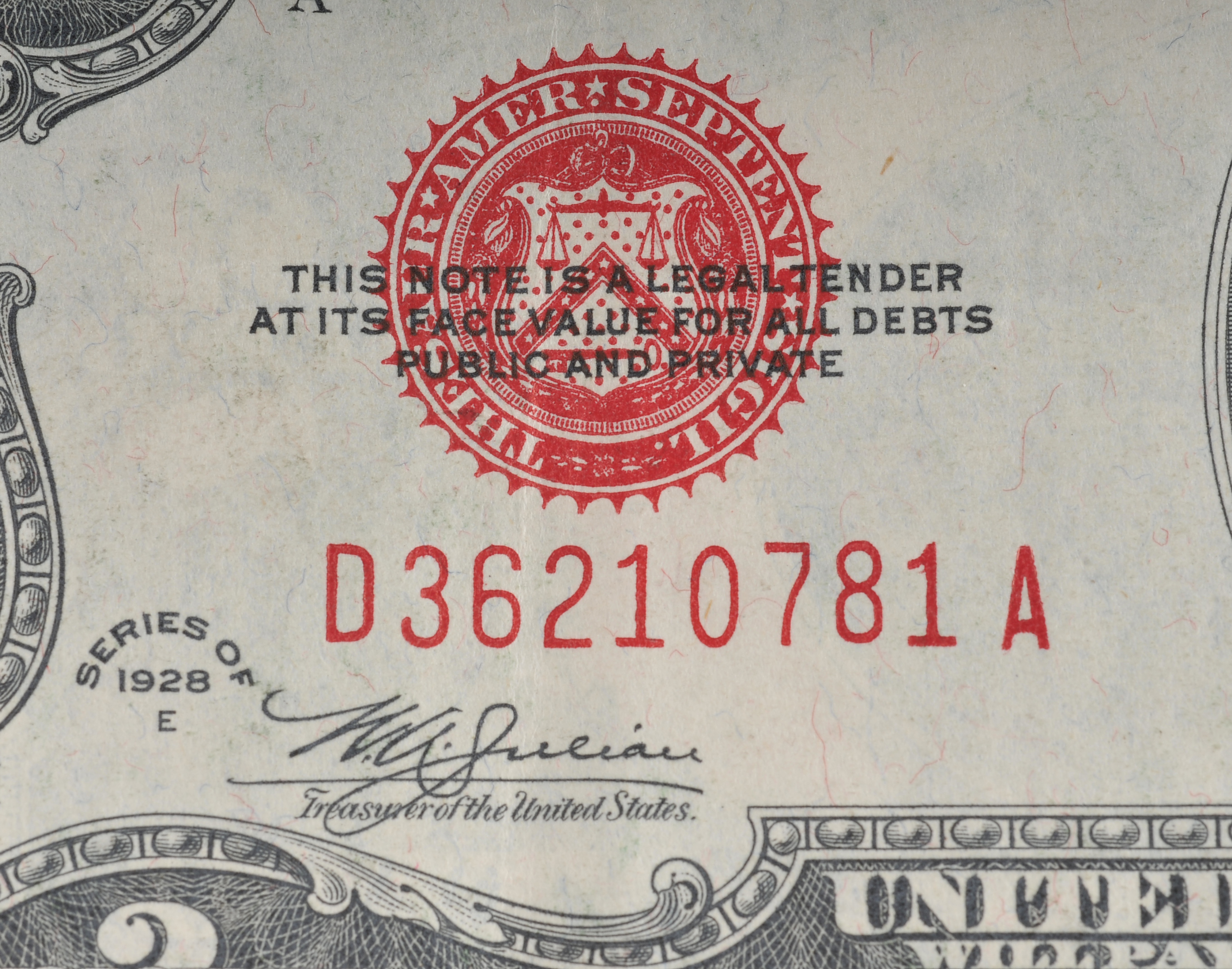 1928 E Two Dollar United States Note