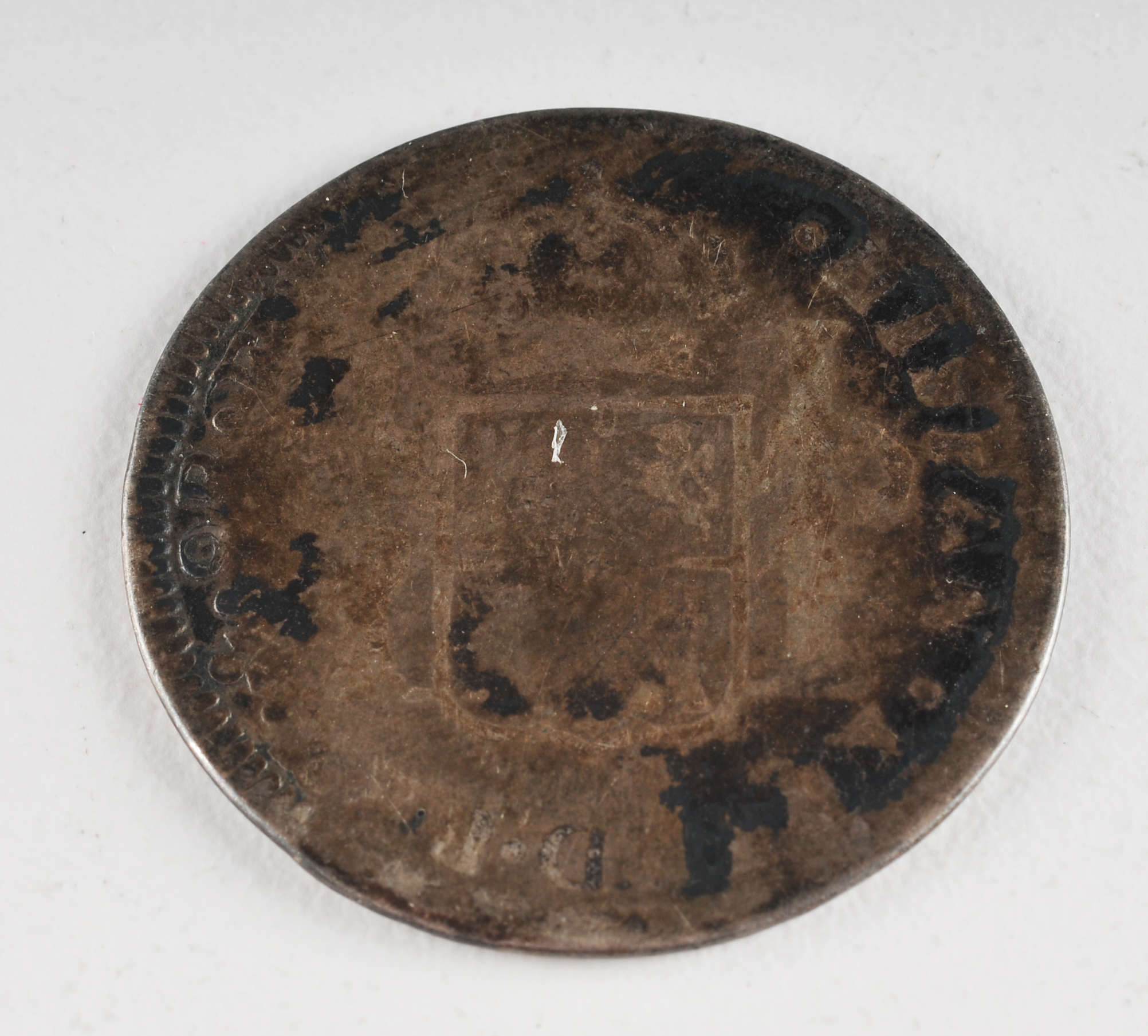 1784 Carolus III Mexican Colonial 2 Reales silver coin