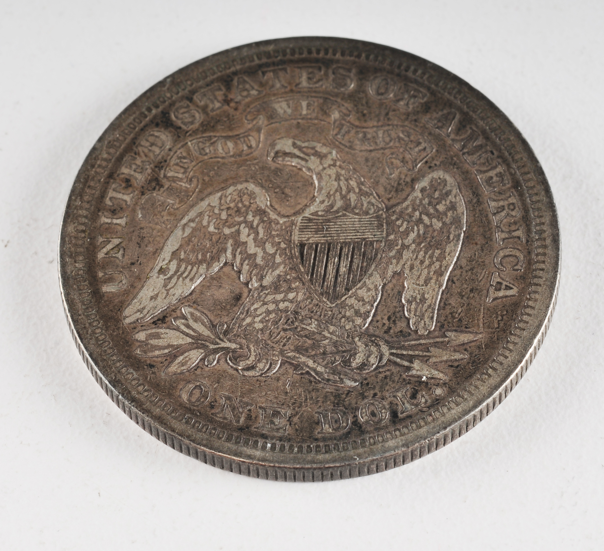 1871 Liberty Seated silver dollar
