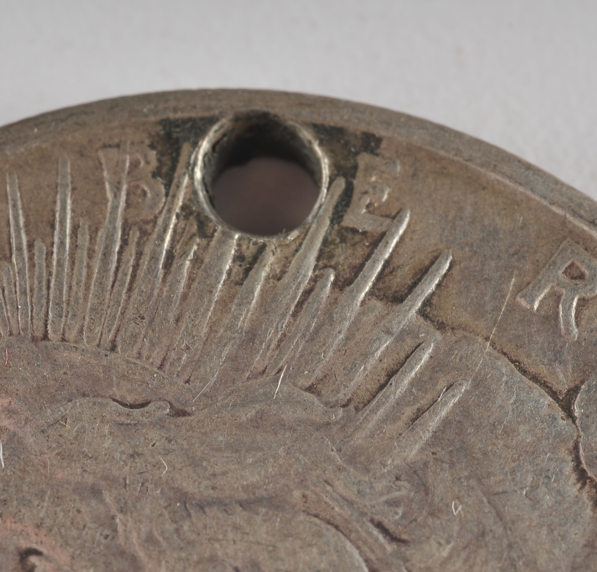 1925 Peace silver dollar