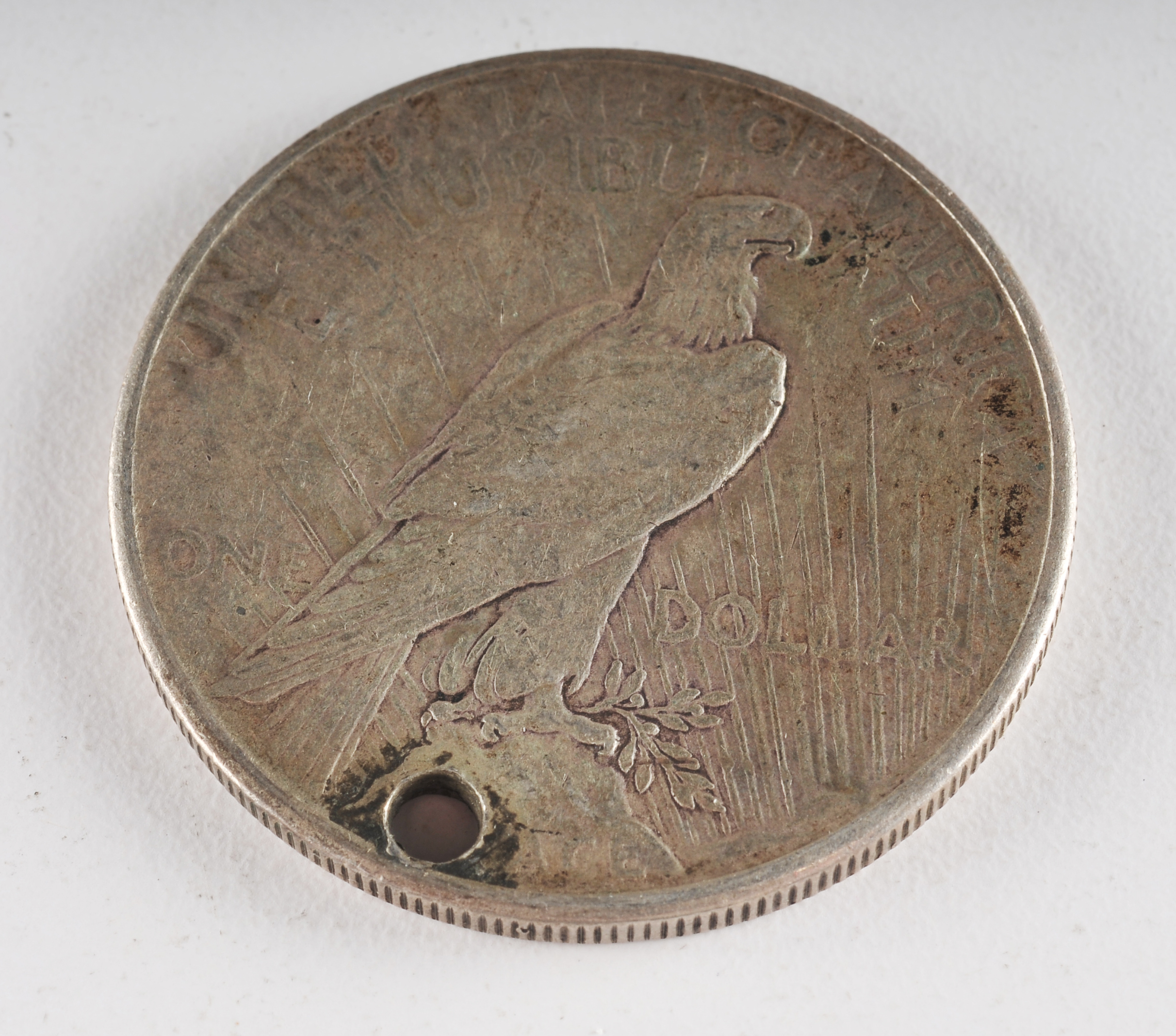 1925 Peace silver dollar