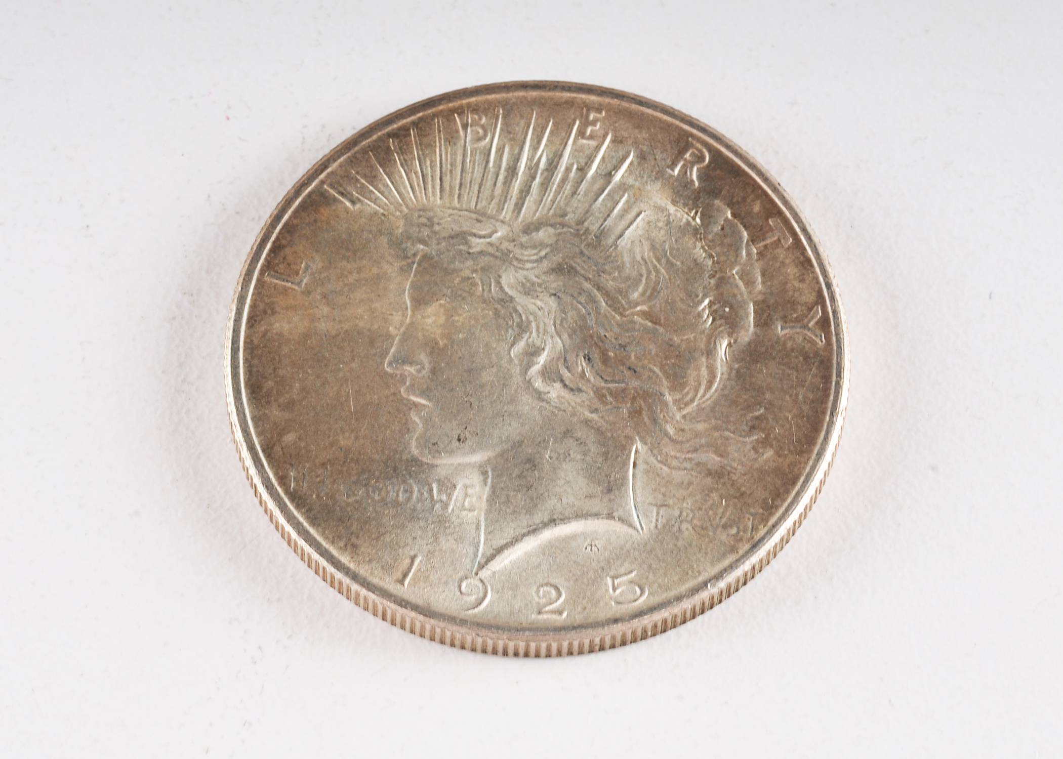 1925 Peace silver dollar