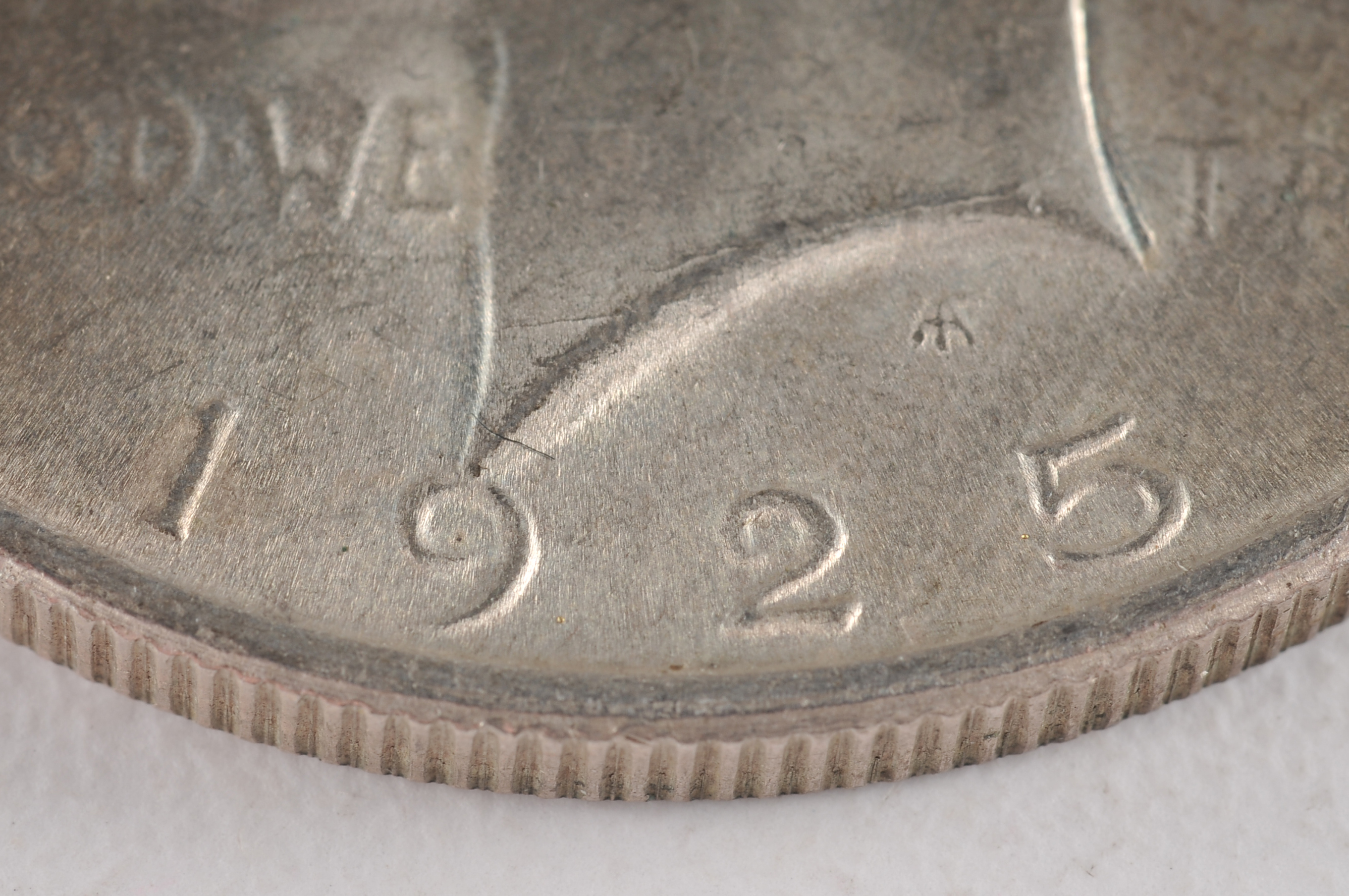 1925 Peace silver dollar