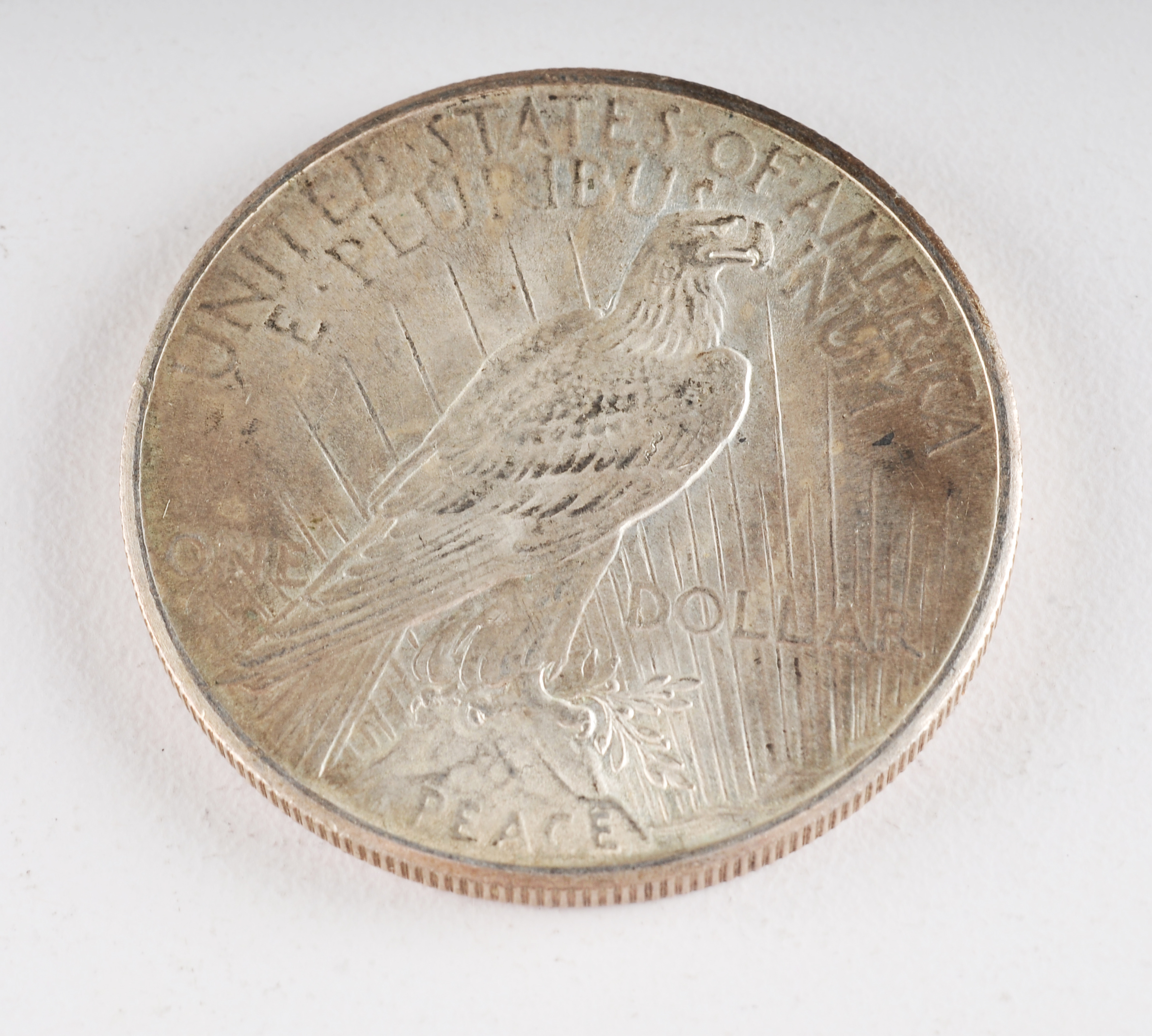 1925 Peace silver dollar