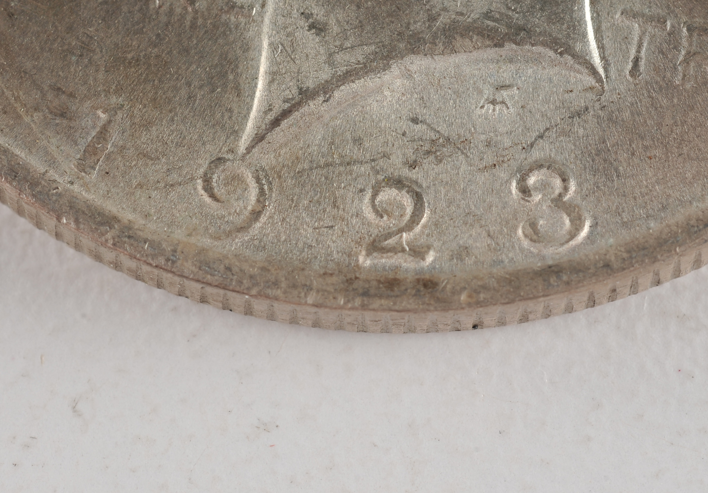 1923 Peace silver dollar