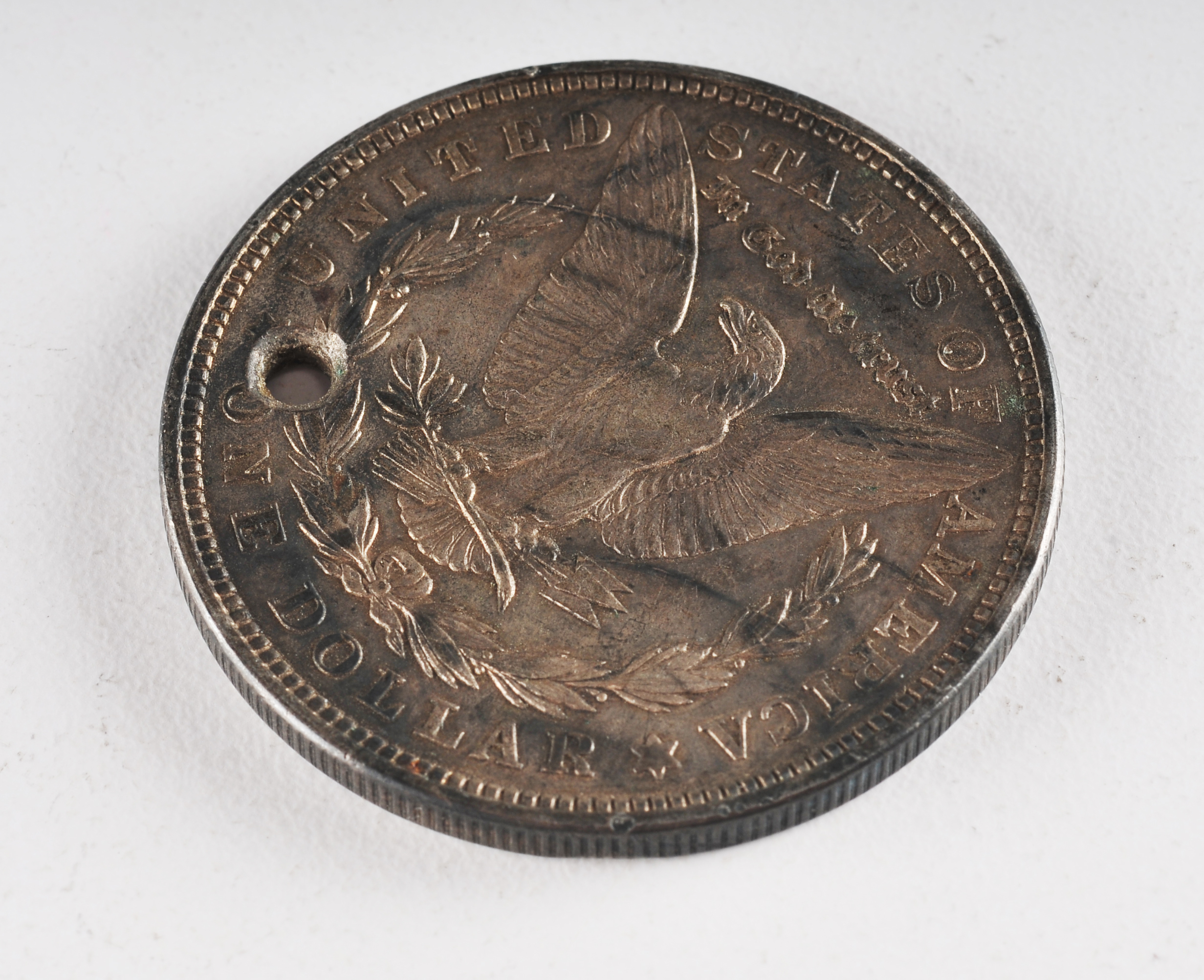 1921 Morgan silver dollar