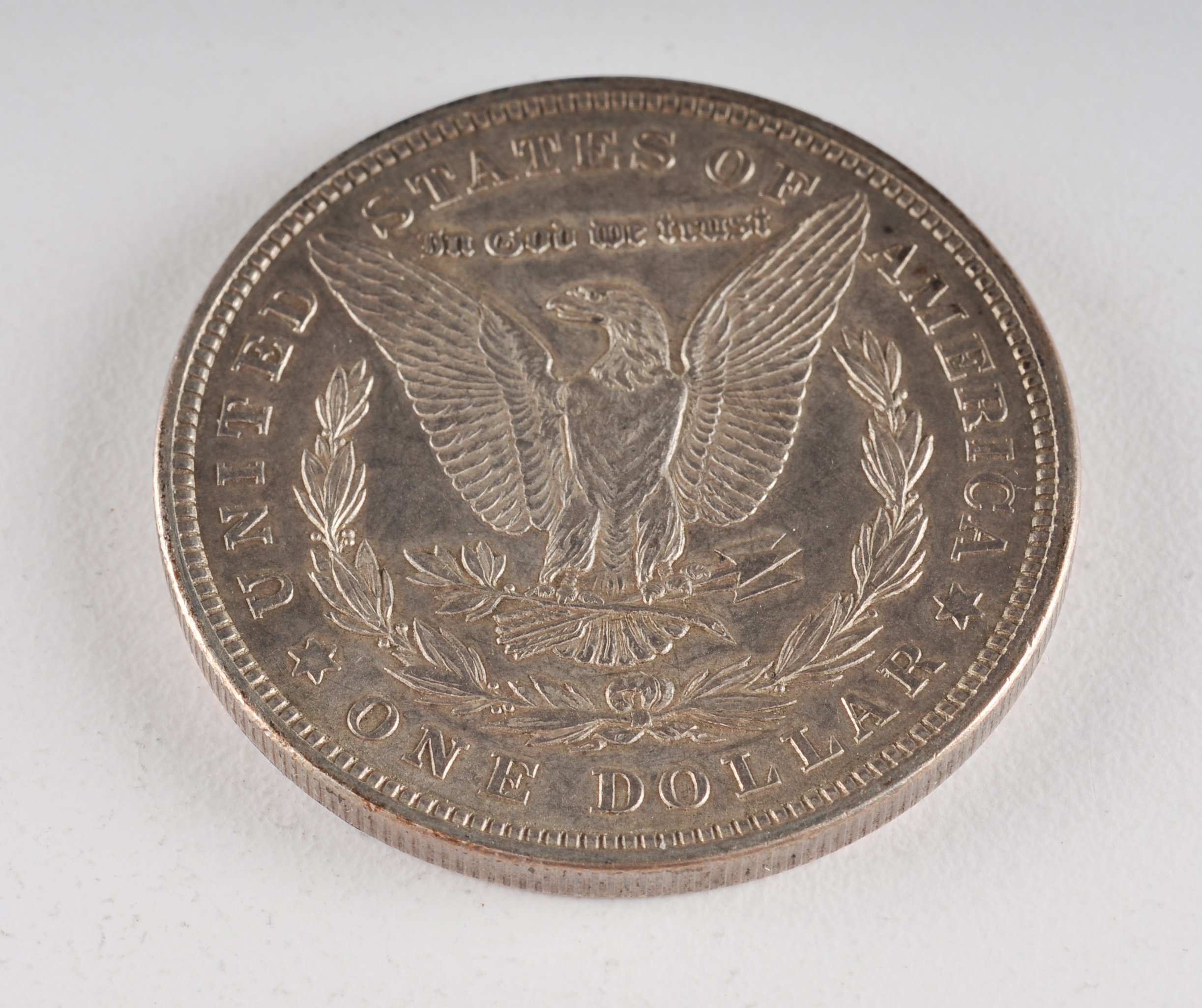 1921 Morgan silver dollar