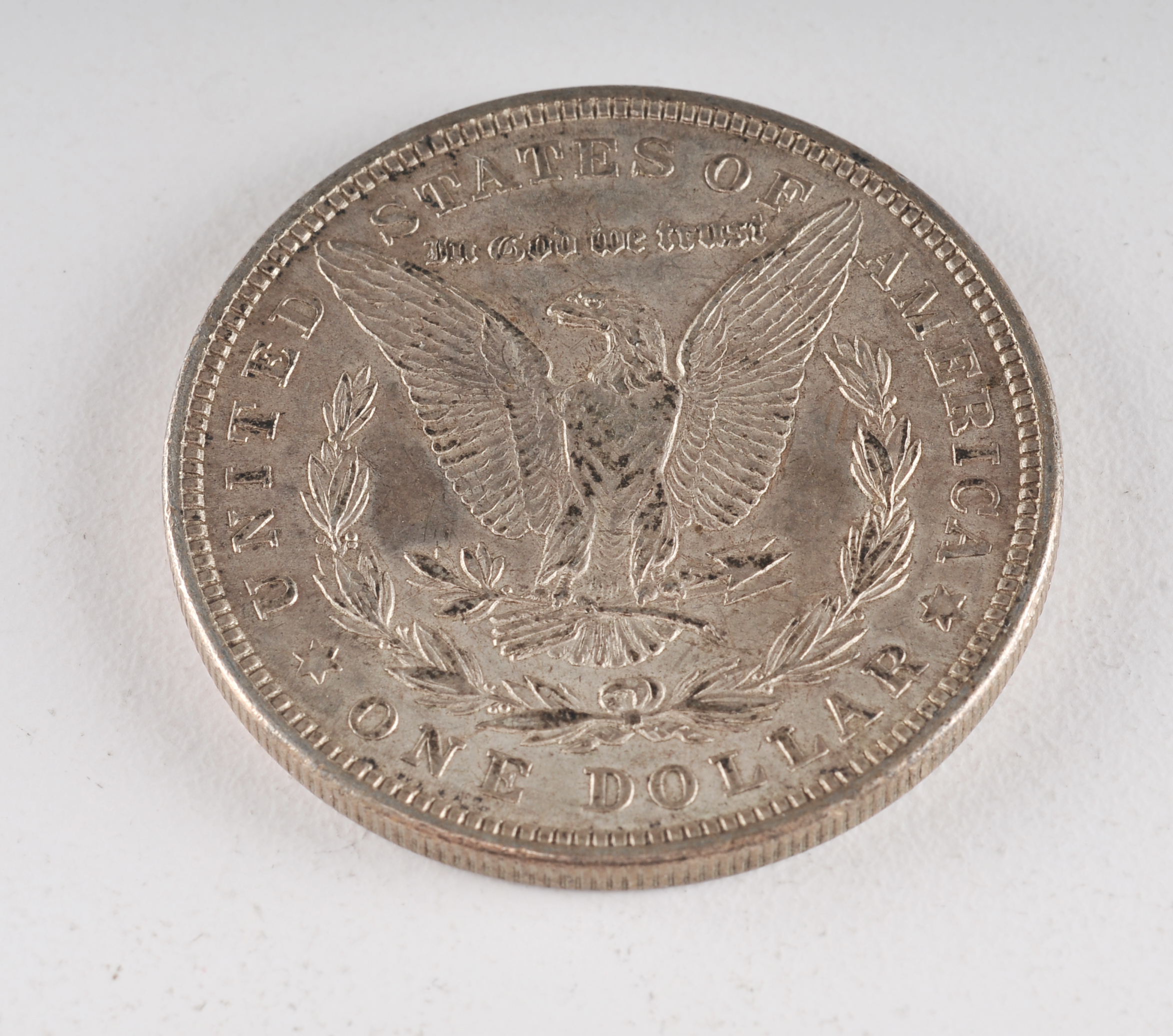 1921 Morgan silver dollar