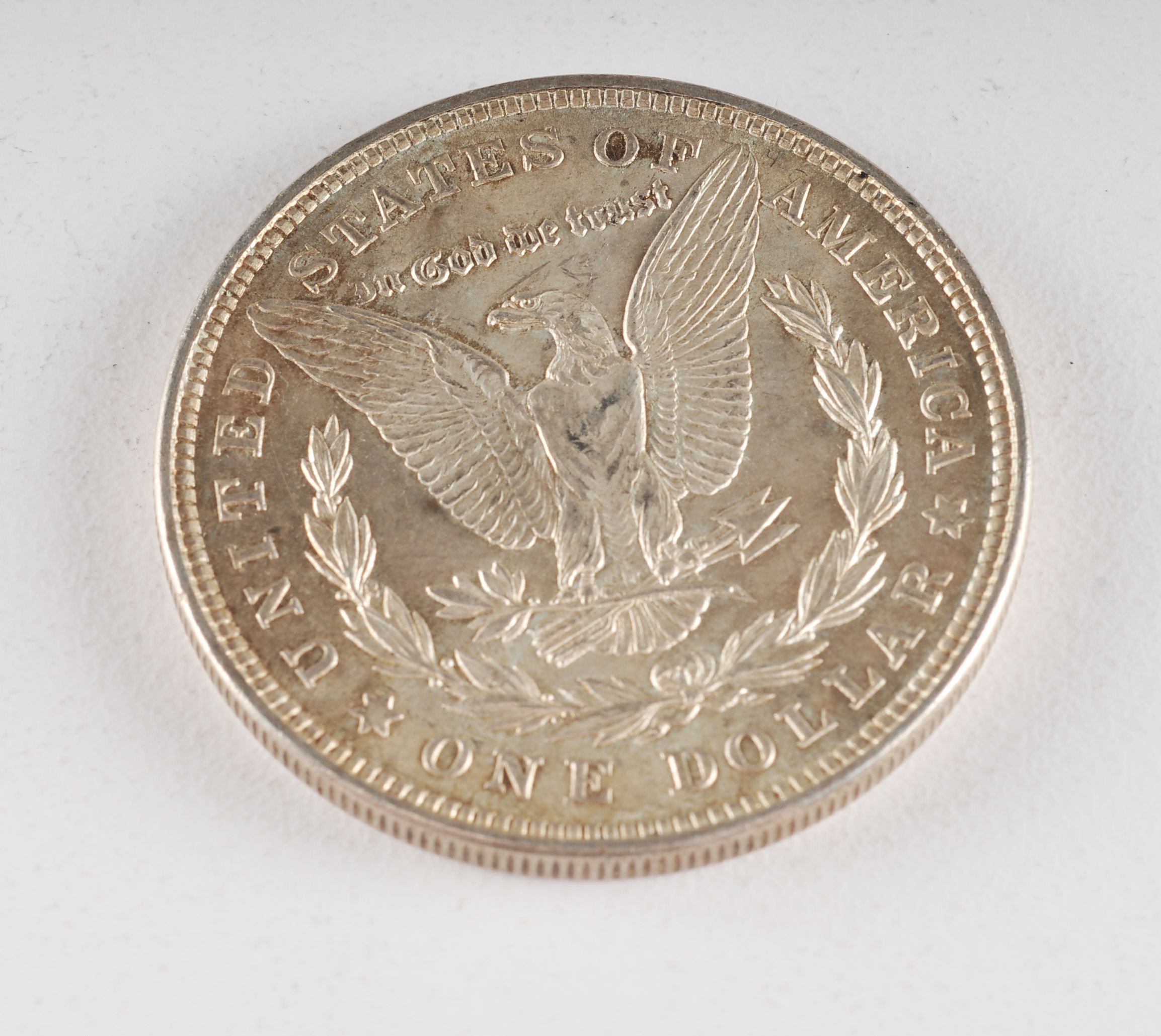 1921 Morgan silver dollar
