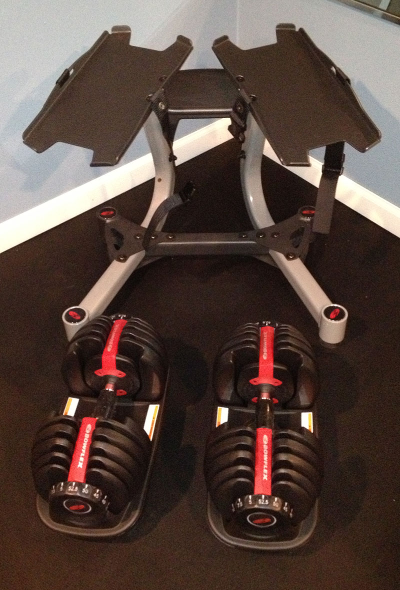 Bowflex SelectTech 552 Adjustable Dumbbells with Stand 
