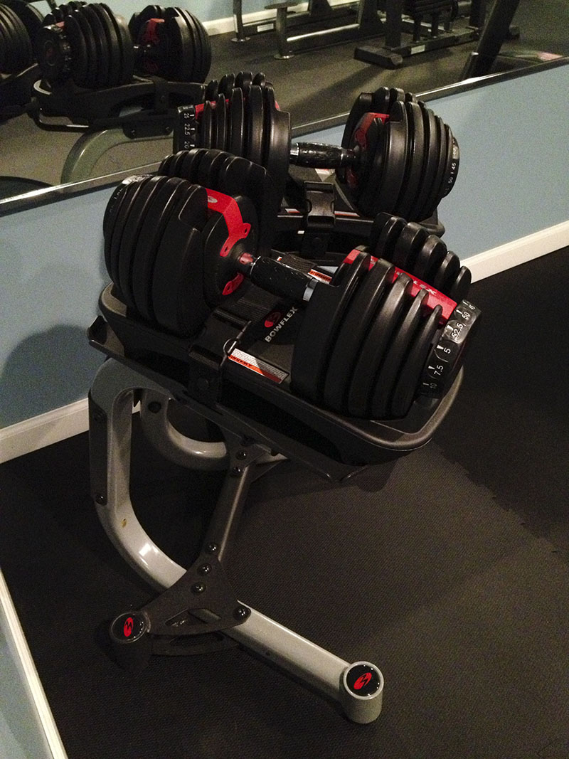 Bowflex SelectTech 552 Adjustable Dumbbells with Stand 