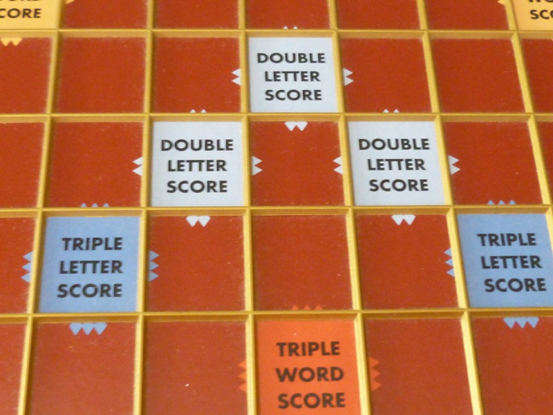 Deluxe Scrabble Turntable Game Set 