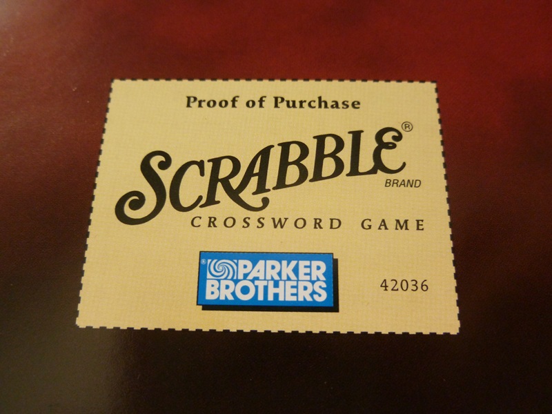 Deluxe Scrabble Turntable Game Set 