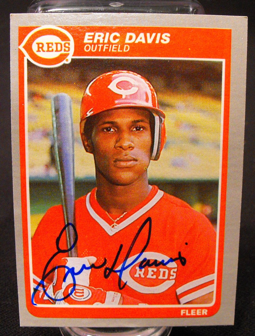(3) Signed Cincinnati Reds Baseball Cards