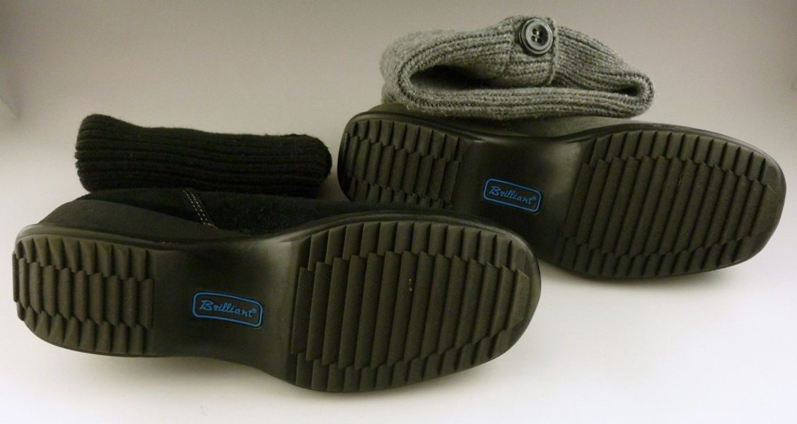 Brilliant Sweater Top Boots