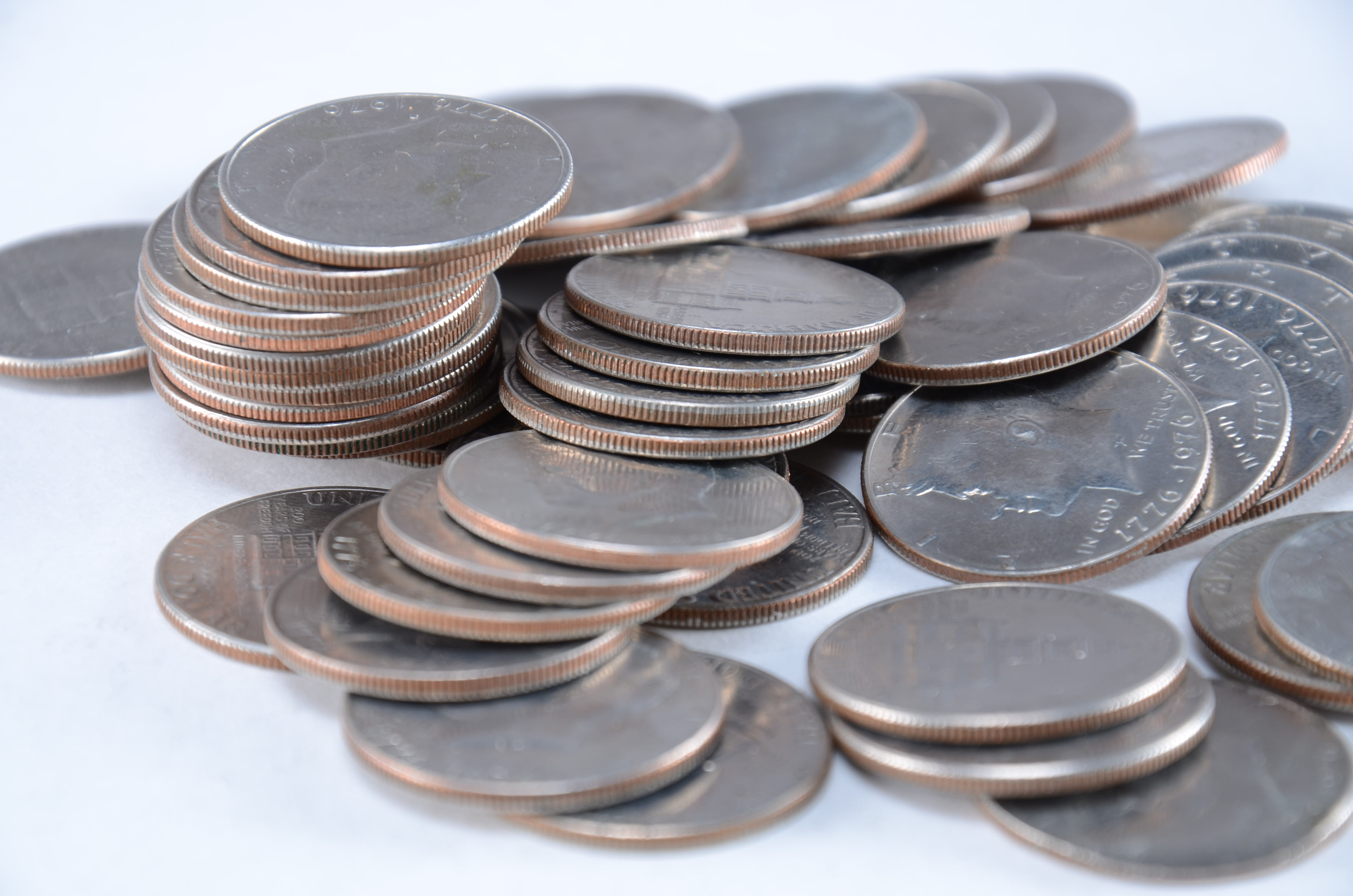 Group of (64) 1976 JFK Bicentennial Half dollars including the following: (47) from the Philadelphia mint and (17) from the Denver mint