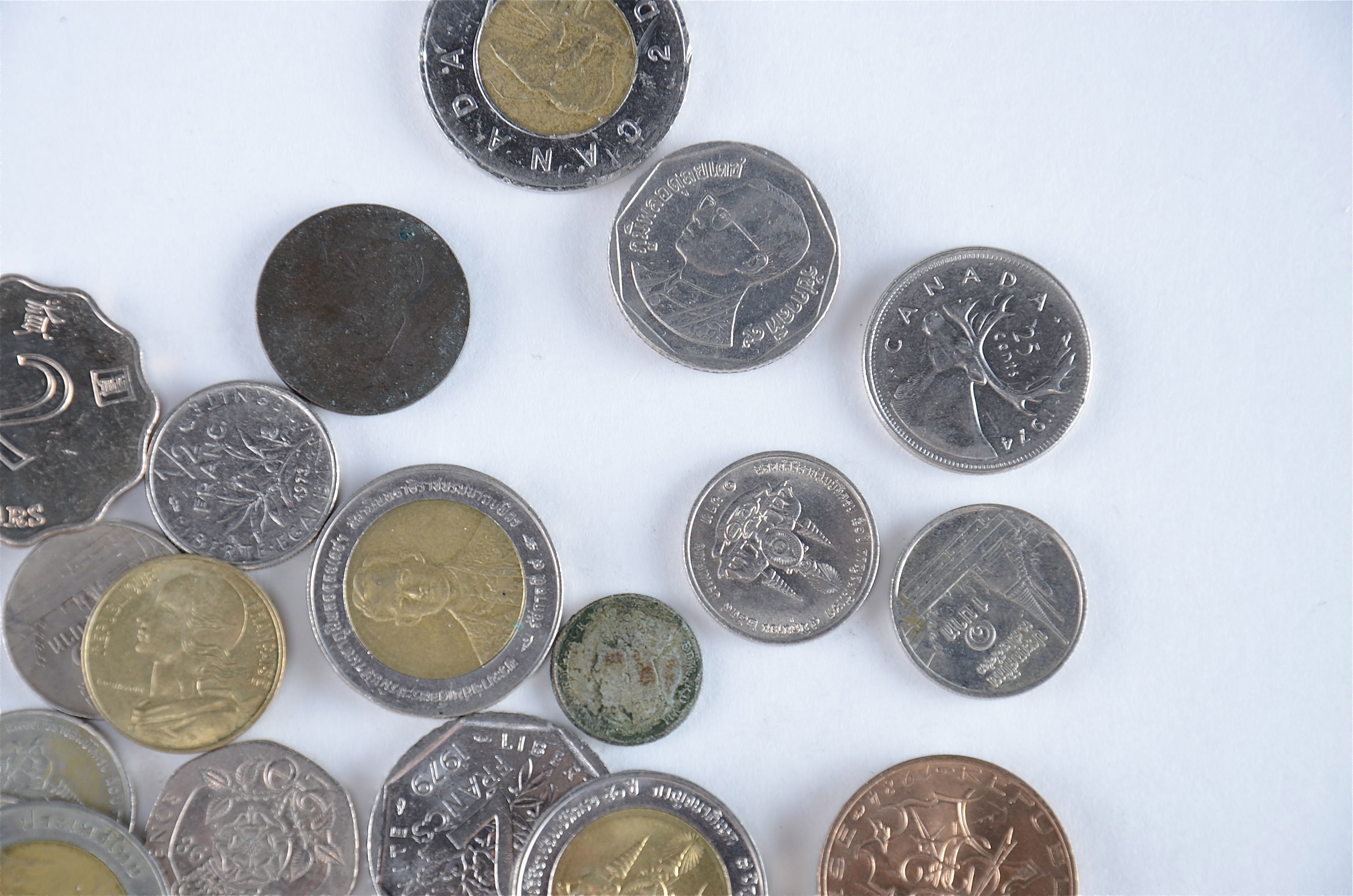 Group of (46) foreign coins (Group 2)