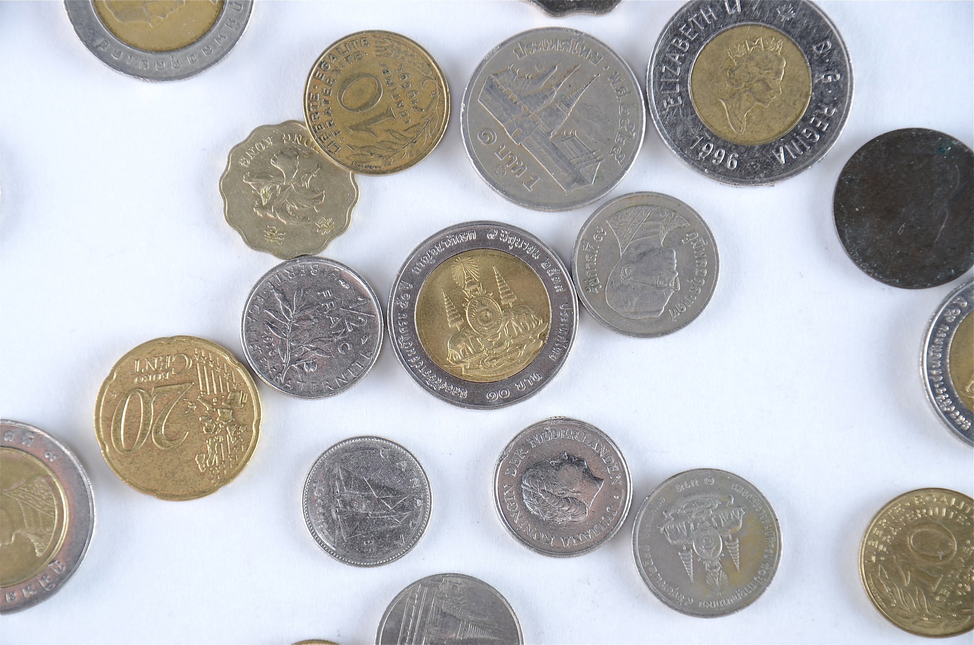 Group of (46) foreign coins (Group 2)