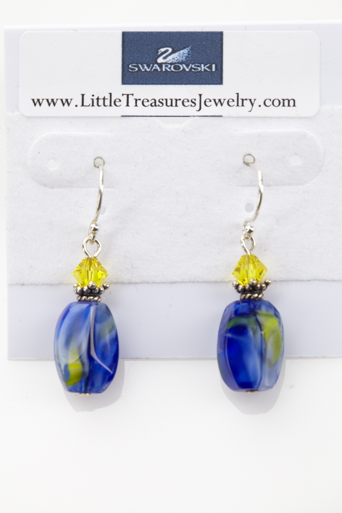 Lot of costume jewelry and dainty floral dresser tray