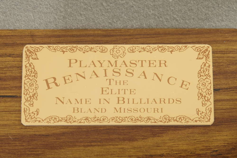 Playmaster Renaissance Pool Table