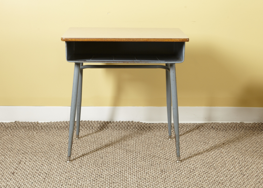 Vintage 1960's child's school desk