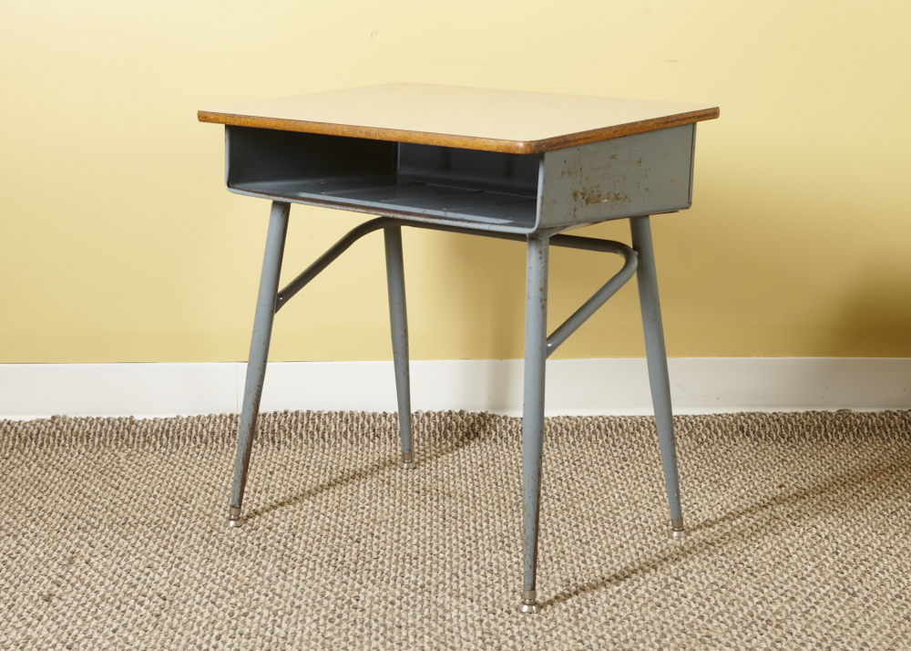 Vintage 1960's child's school desk