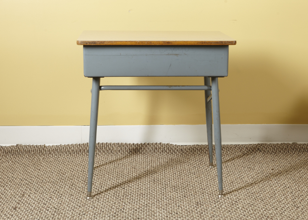 Vintage 1960's child's school desk