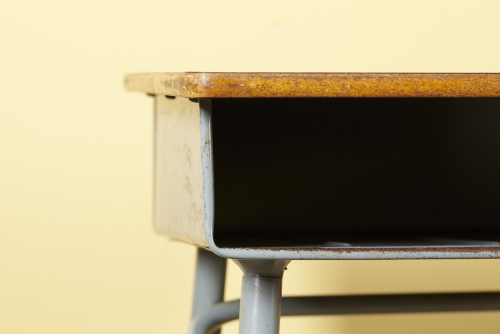 Vintage 1960's child's school desk