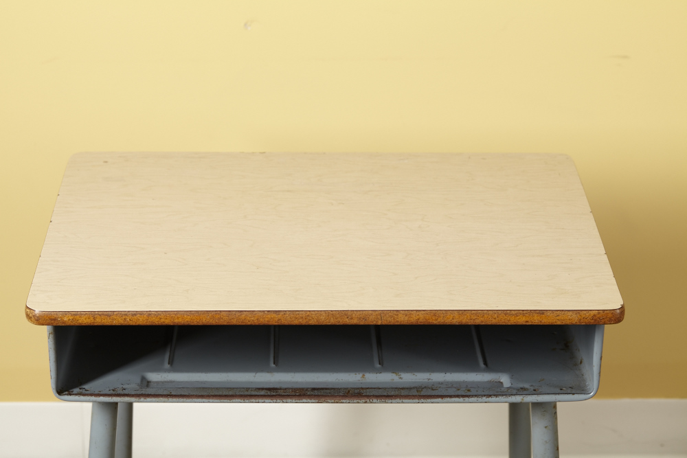 Vintage 1960's child's school desk