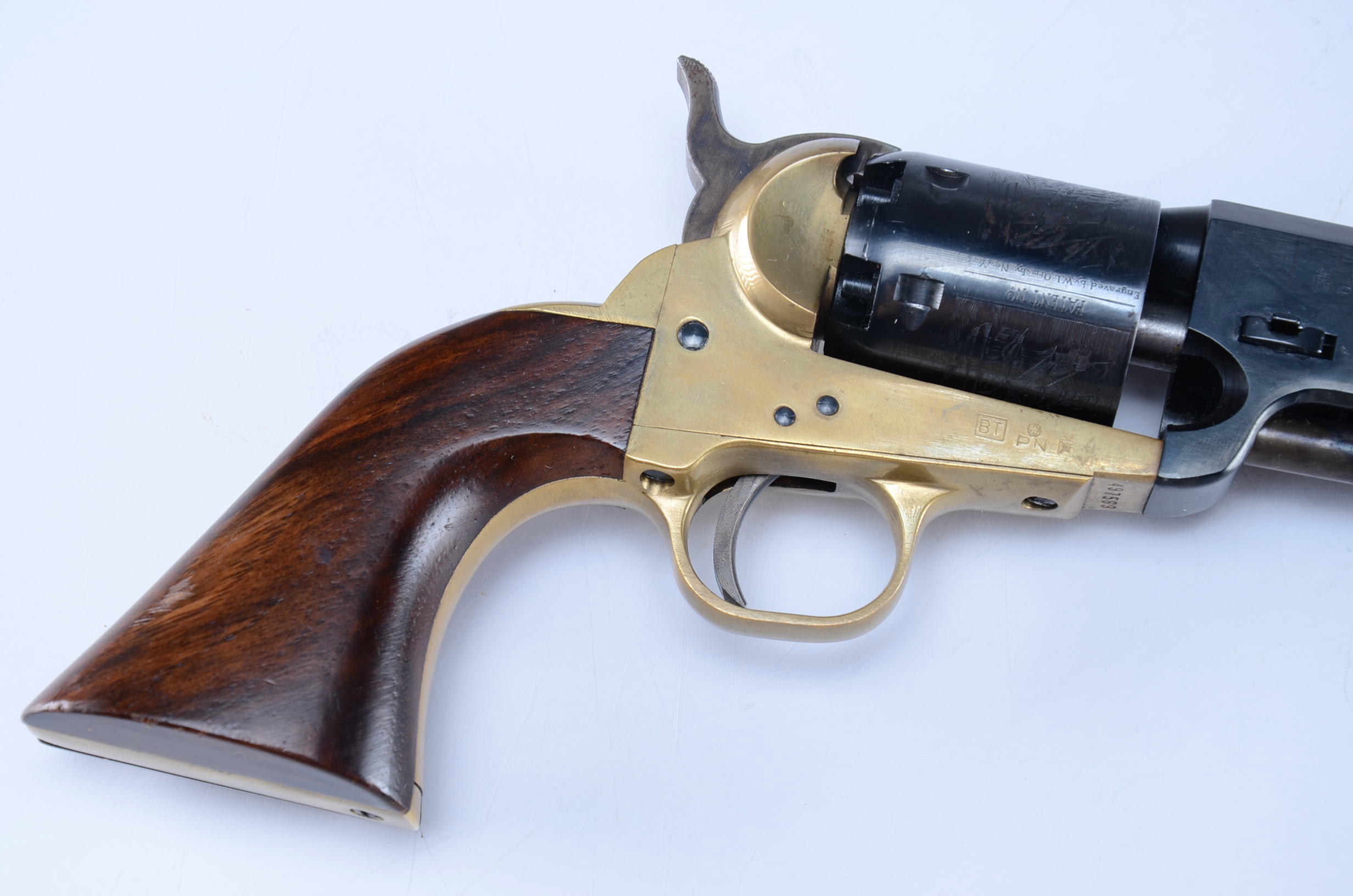 F.LLI Pietta made in Italy, .44 CaL Black Powder Percussion Revolver