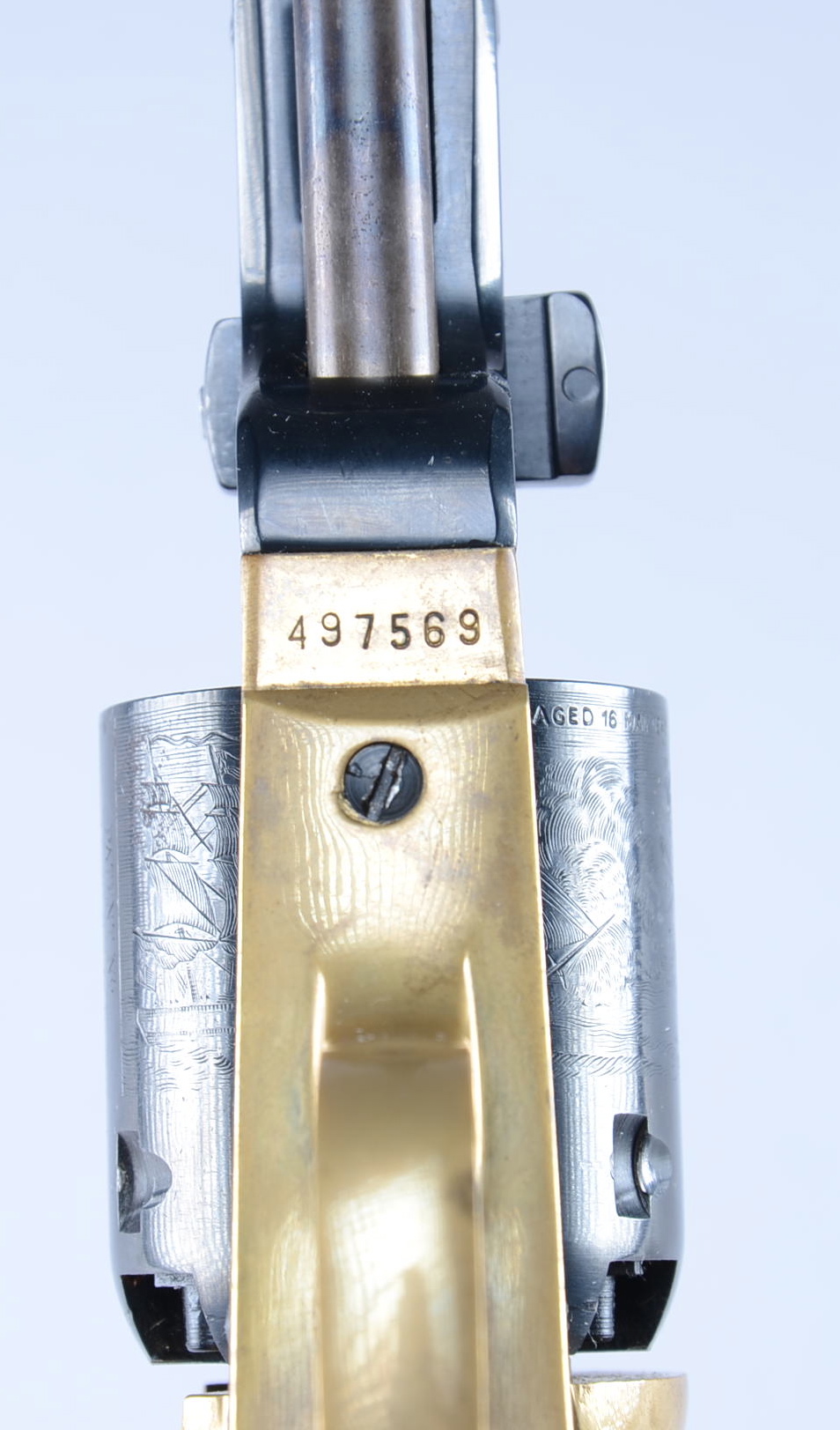 F.LLI Pietta made in Italy, .44 CaL Black Powder Percussion Revolver