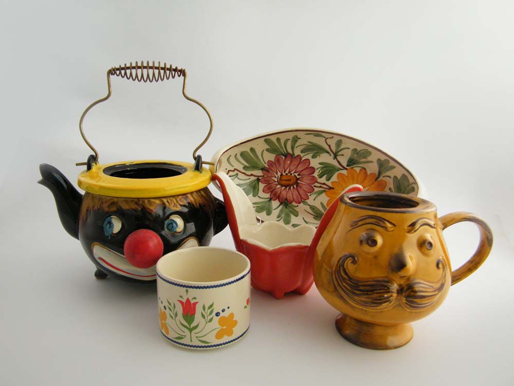 Colorful Vintage Ceramics