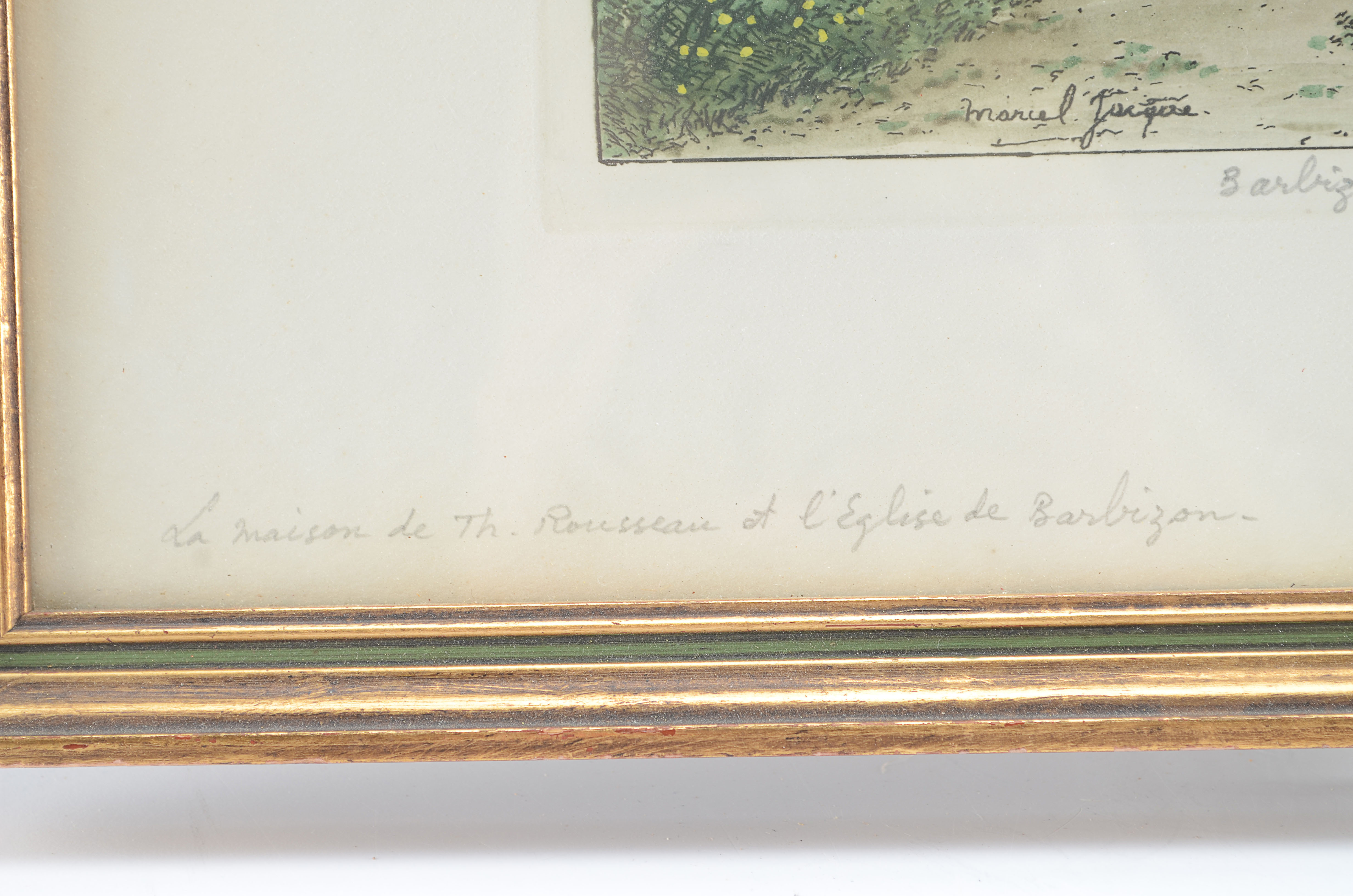 Original Marcel Jacques Color Etching